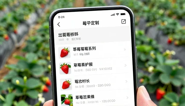 草莓种植中农资供应选型的五大关注点